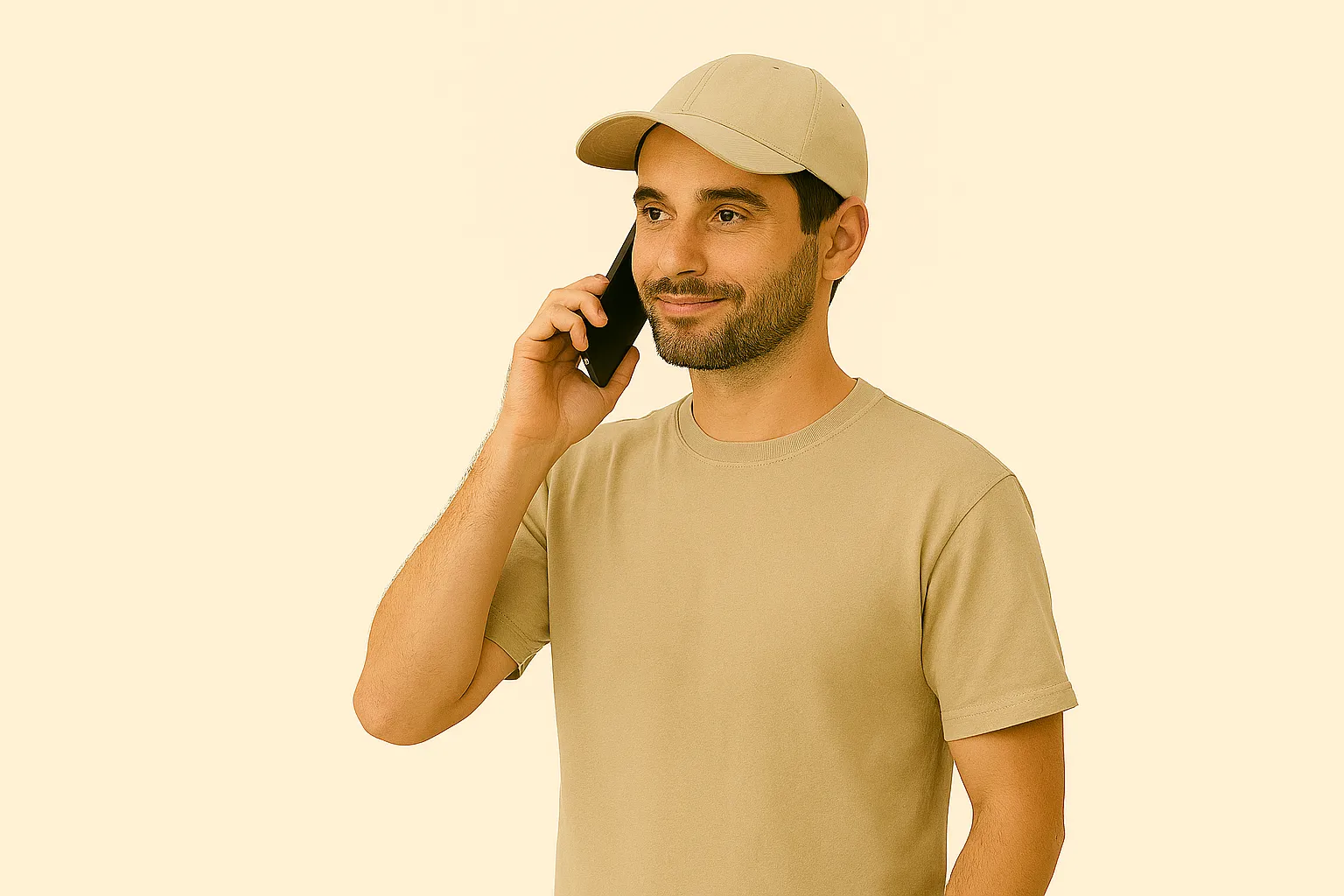Klant bestelt een ophaling telefonisch